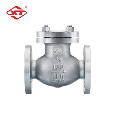 Top Quality  mini check valve API Flanged stainless steel swing check valve