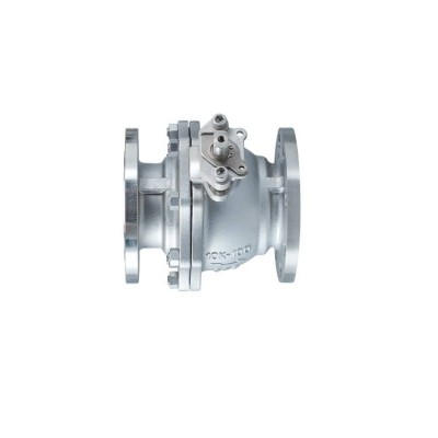 Api6d Stainless Steel Two Piece Dn100 Cf8 Manual Low Pressure Jis Ball Valve